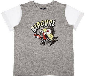 Rip Curl Arty SS Tee Groms T-paita, Cement Marle