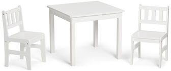 Alice & Fox Pöytä + Tuolit, Valkoinen