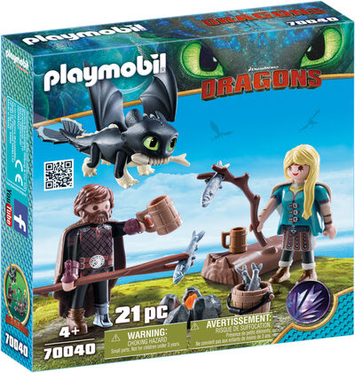 Playmobil 70040 Dragons Hikotus, Astrid ja Lohikäärmeenpoikanen