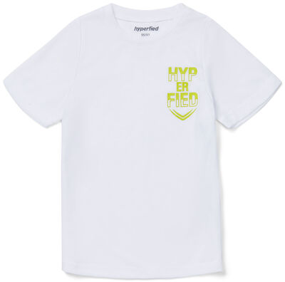 Hyperfied Neo Logo T-Shirt, Bright White