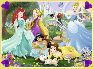 Ravensburger Disney Prinsessat Uskalla Unelmoida Palapeli 100