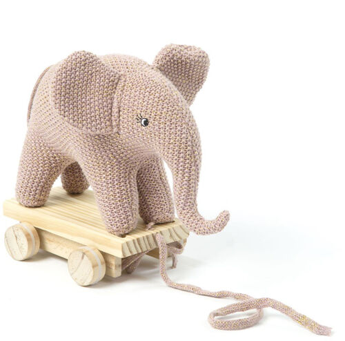 Smallstuff Vetolelu Elefantti, Vaaleanpunainen/Kulta