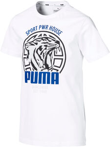 Puma Alpha Graphic T-paita, White