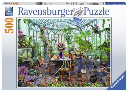 Ravensburger Palapeli Greenhouse Mornings 500 