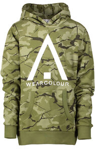 Wearcolour Patch Hoodie Huppari, Forest