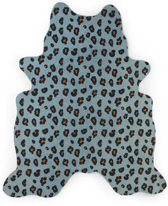Childhome Matto 145x160 Leopardi, Blue
