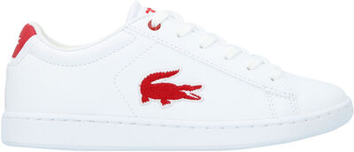 Lacoste Carnaby Evo 318 Kengät, White/Red