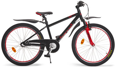 Impulse Premium Code Mountainbike 24'', Black/Red
