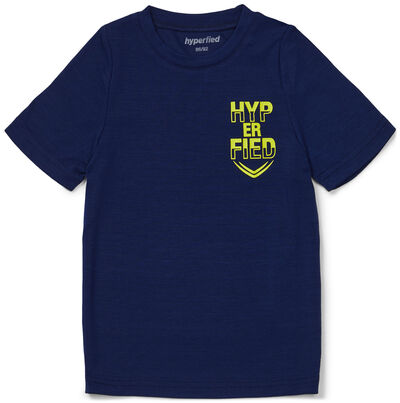 Hyperfied Neo Logo T-Shirt, Medieval Blue