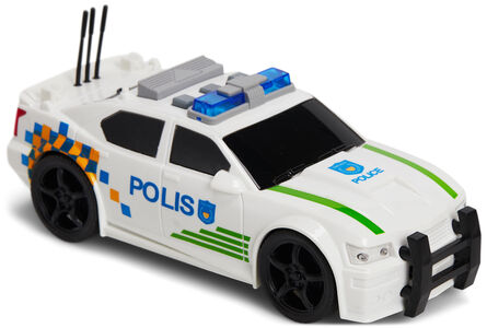 Alex's Garage Poliisiauto 1:20, Valkoinen/Vihreä