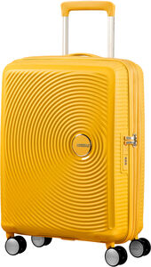 American Tourister Soundbox Spinner Matkalaukku 35.5L, Golden Yellow