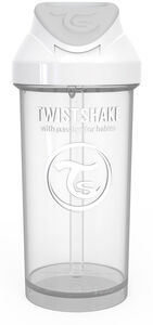 Twistshake Pillimuki 360 ml, Valkoinen