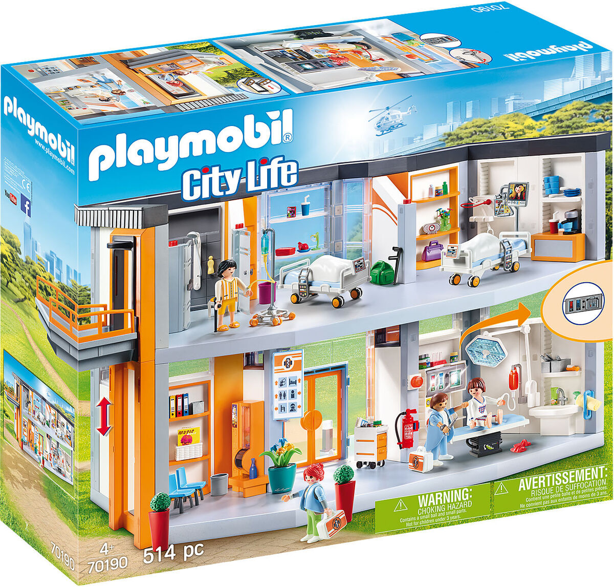 Playmobil 70190 City Life Suuri Sairaala 