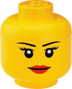 LEGO Säilytyslaatikko S Tyttö, Keltainen