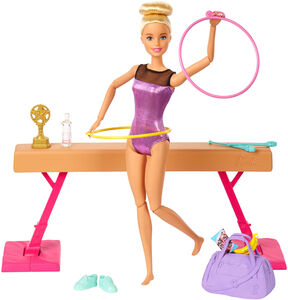 Barbie Gymnastics Leikkisetti + Nukke