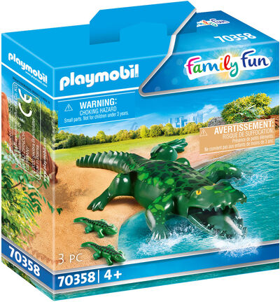 Playmobil 70358 Family Fun Alligaattori ja Poikanen