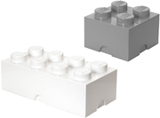 LEGO Säilytyslaatikko, Valkoinen/Harmaa