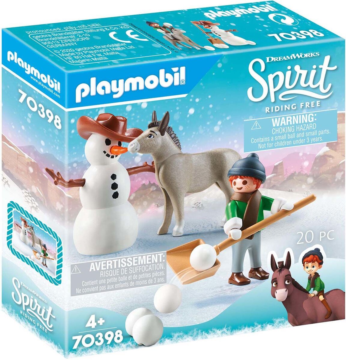 Playmobil 70398 Spirit Snipsin & Herra Porkkanan Lumirieha