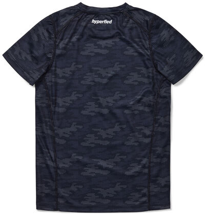 Hyperfied Logo T-Shirt, Grey Camo