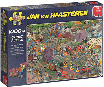 Jumbo Palapeli Jan van Haasteren Flower Parade 1000