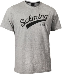 Salming Logo Tee JR T-paita, Grey