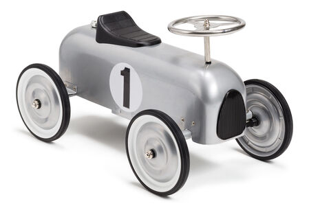 Mini Speeders Classic Potkuauto, Hopea