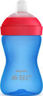 Philips Avent Pehmeänokkainen Muki 300 ml 9 kk+, Sininen/Punainen