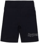 Hyperfied Jersey Logo Biker Shorts, Anthracite