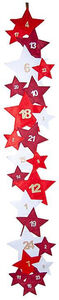 Hotex Joulukalenteri Tähdet, Punainen