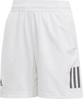 Adidas Boys Club 3-Stripes Shortsit, White