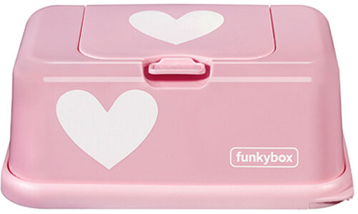 Funkybox Säilytysrasia Kosteuspyyhkeille, Vaaleanpunainen