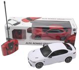 Alfa Romeo Giulia Radio-ohjattava Auto 1:18, Punainen