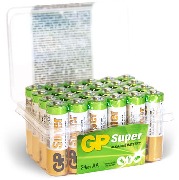 GP Super Alkaline AA 15A LR06 24-pack