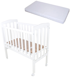 JLY Bedside Crib ja BabyDan Comfort Patja 40x84